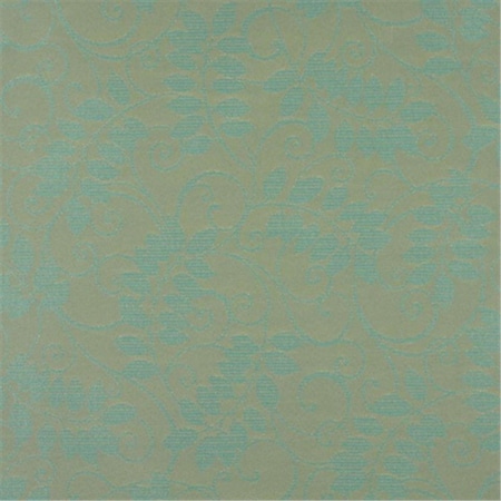Designer Fabrics 54 In. Wide Light Blue- Floral Vine Outdoor- Indoor- Marine Scotchgarded Fabric F624